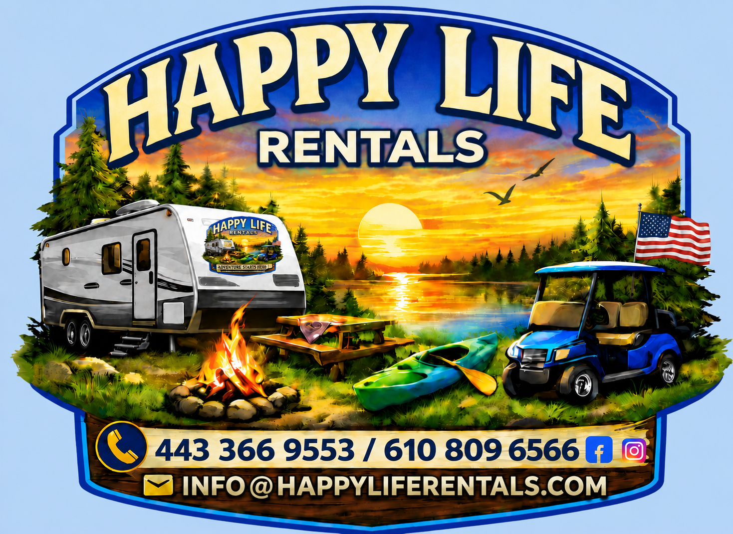Happy Life Rentals logo